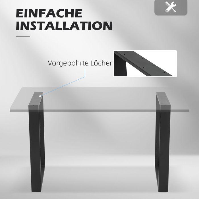 Immagine prodotto Swisshandel24 Gambe del tavolo