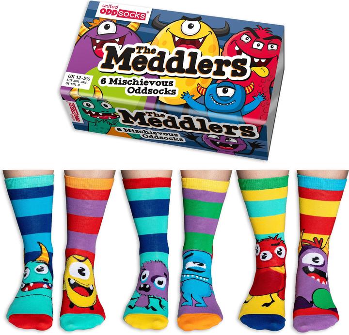 Image du produit United Oddsocks Les Meddlers (Lot de 3, 30 - 38)
