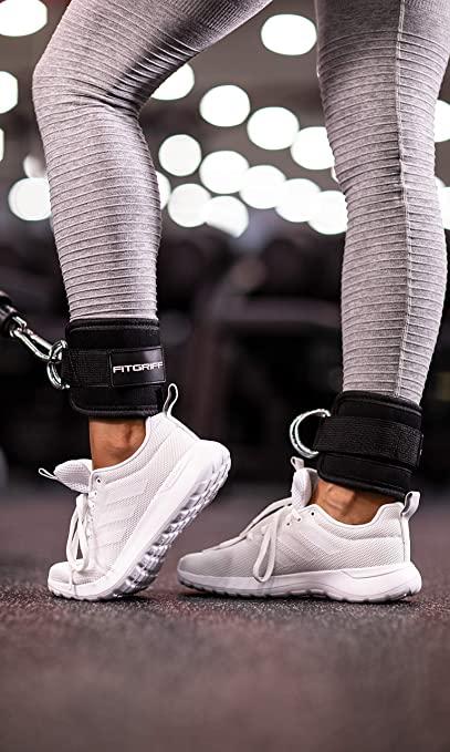 Actual product image Stride Unisex Knöchelriemen Ankle Straps Fitness Fussschlaufen 1Paar