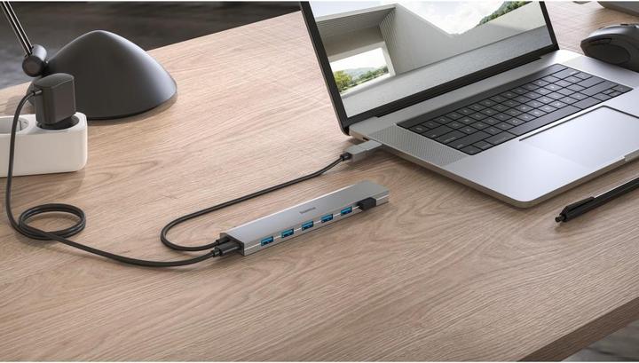 Image du produit Hama 7 Port USB-Hub (USB-C, 7 Ports)