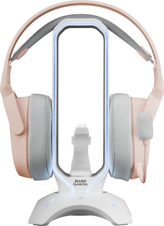 Actual product image Mars Gaming Support Casque Mhhpro W RGB (Blanc)