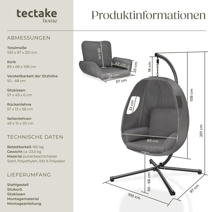 Immagine prodotto tectake Anika (160 kg)