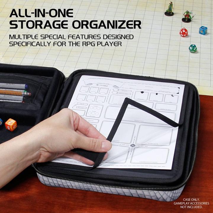 Productafbeelding Enhance RPG Series Collector's Edition Organizer Case Silver