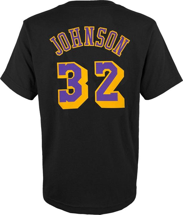 Immagine prodotto Mitchell & Ness N&N Tee Maglietta Magic Johnson Los Angeles Lakers Uomo (M)