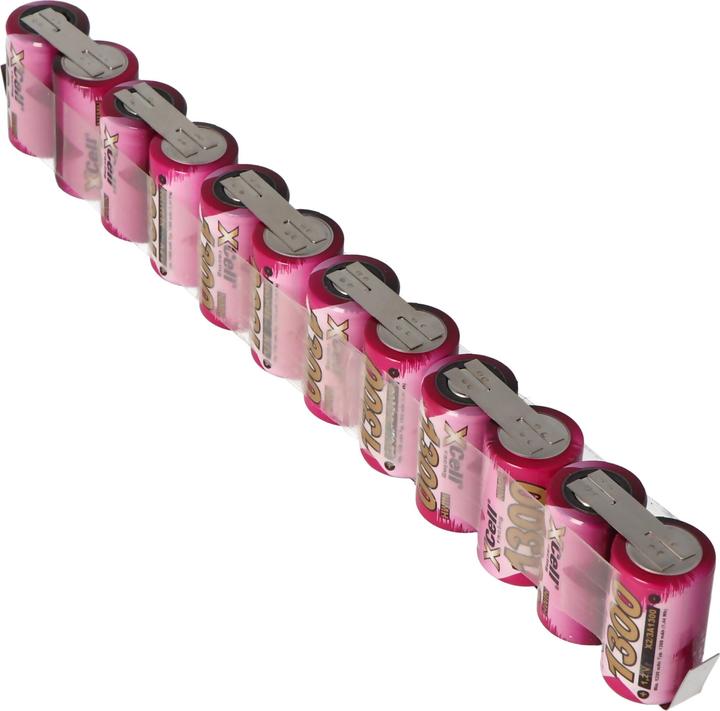Produktbild AccuCell Akku bestehend aus 12 2/3A (14.40 V, 1300 mAh)