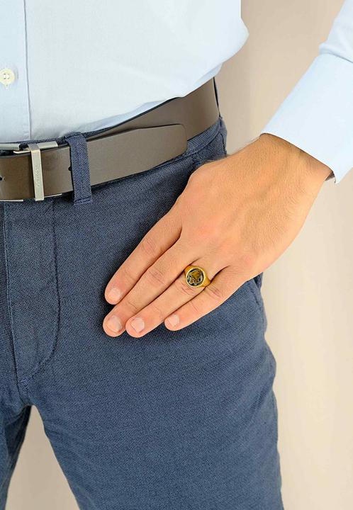 Actual product image Muau Coat of arms ring (62, 750/18 K Gold)