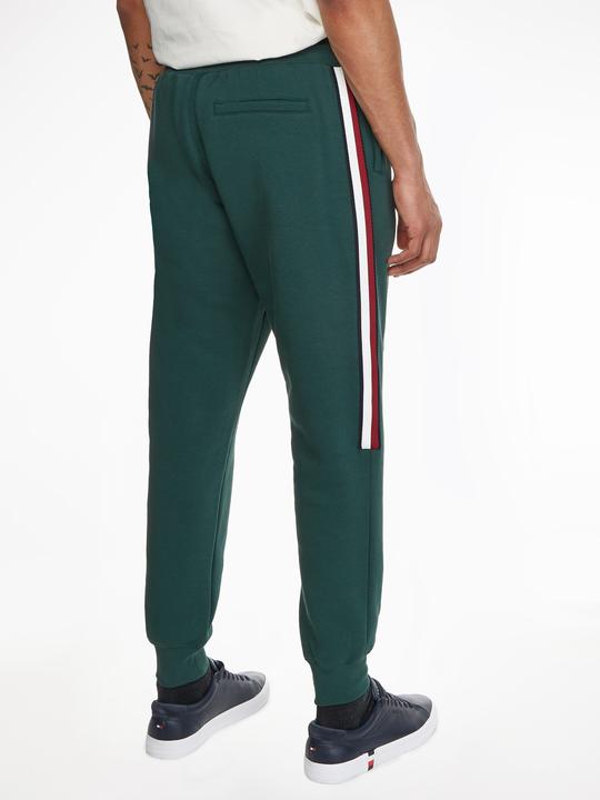 Image du produit Tommy Hilfiger Hommes Global Stripe Sweatpants Pantalon de survêtement, Hunter, L (L)