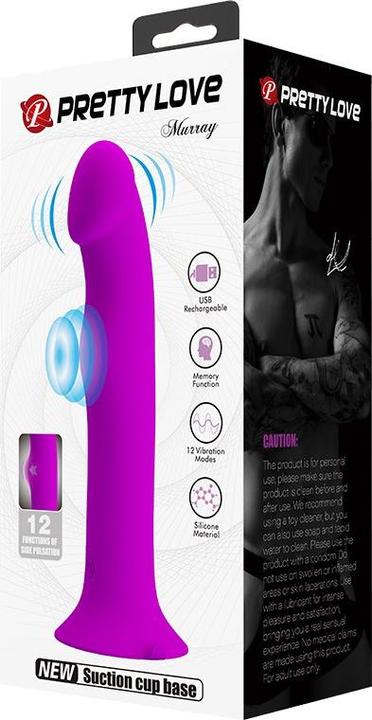 Produktbild Pretty Love Murray Vibrationsdildo 19 cm