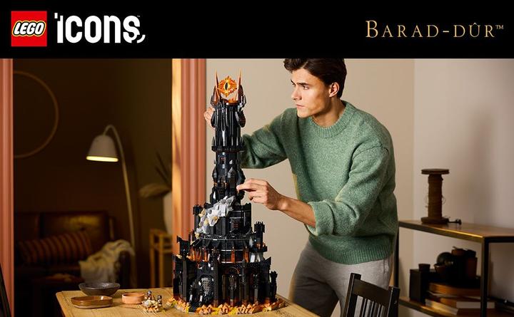 Image du produit LEGO The Lord of the Rings : Barad-dûr (10333, LEGO Icons, LEGO difficiles à trouver)
