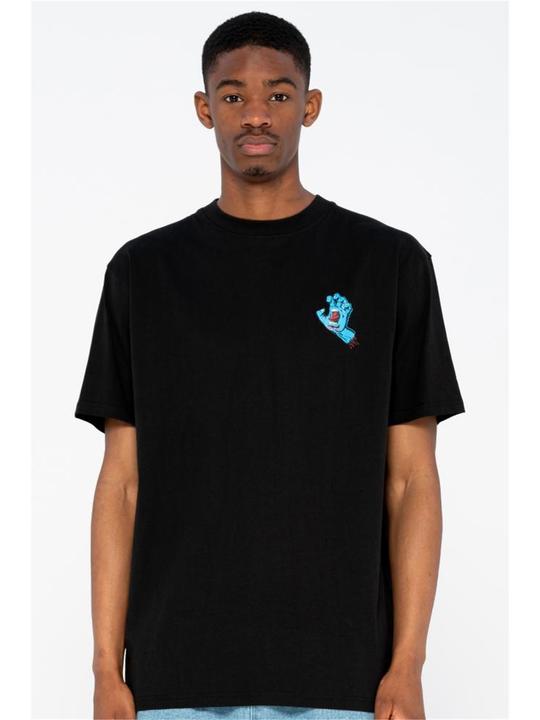Actual product image Santa Cruz Screaming Hand Chest T-Shirt (S)