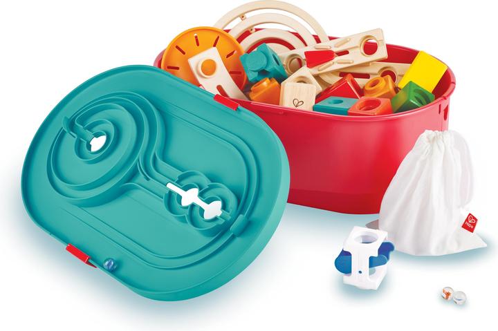 Actual product image Hape Modular container set
