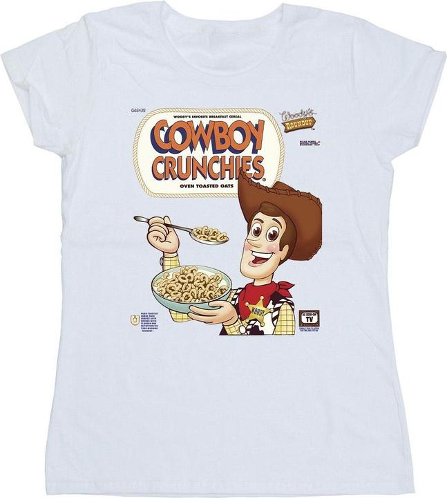 Actual product image Disney Womens/Ladies Toy Story Woody Cowboy Crunchies Cotton T-Shirt (XXL)