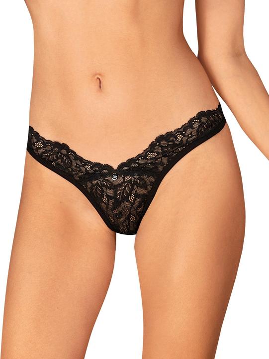 Image du produit Obsessive String en Dentelle Bellastia - Noir (L, XL)