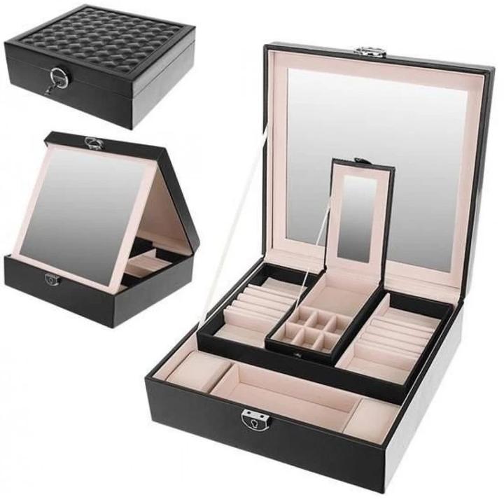 Actual product image Kemer Jewellery box with mirror