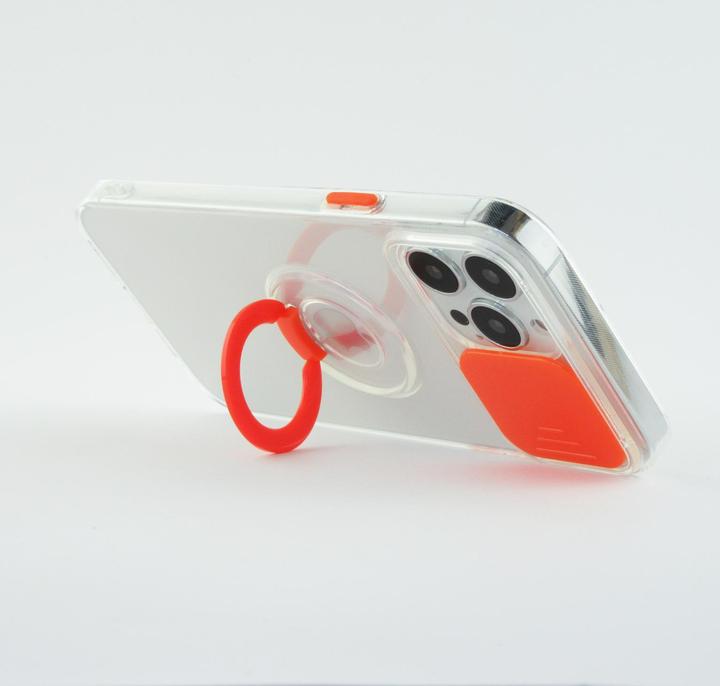 Produktbild PhoneLook Hülle mit Kamera-Slider und Ring (Apple iPhone 13 Pro Max)