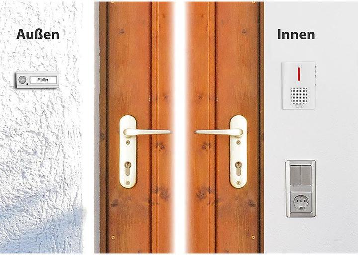 Actual product image CasaControl Radio doorbell & 2 receivers