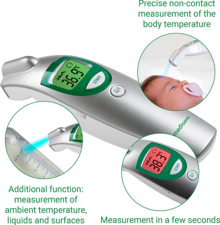 Actual product image Medisana FTN Infrared (Non-contact, Forehead)