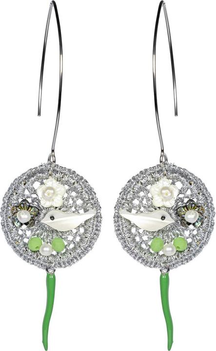 Immagine prodotto Uzurii Orecchini d'argento Little Dreamcatcher (Argento 925)