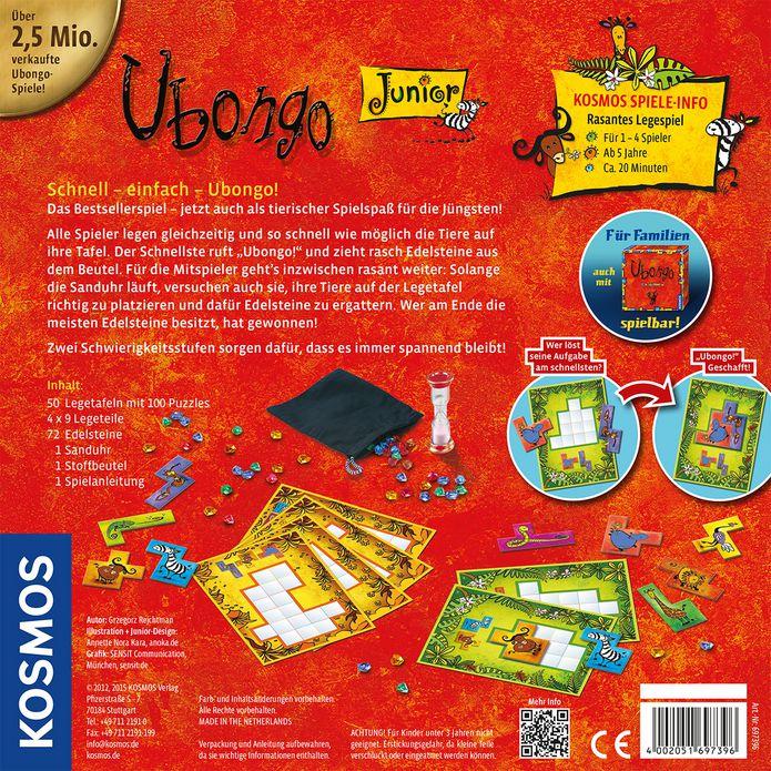 Actual product image Kosmos Junior Ubongo (German)