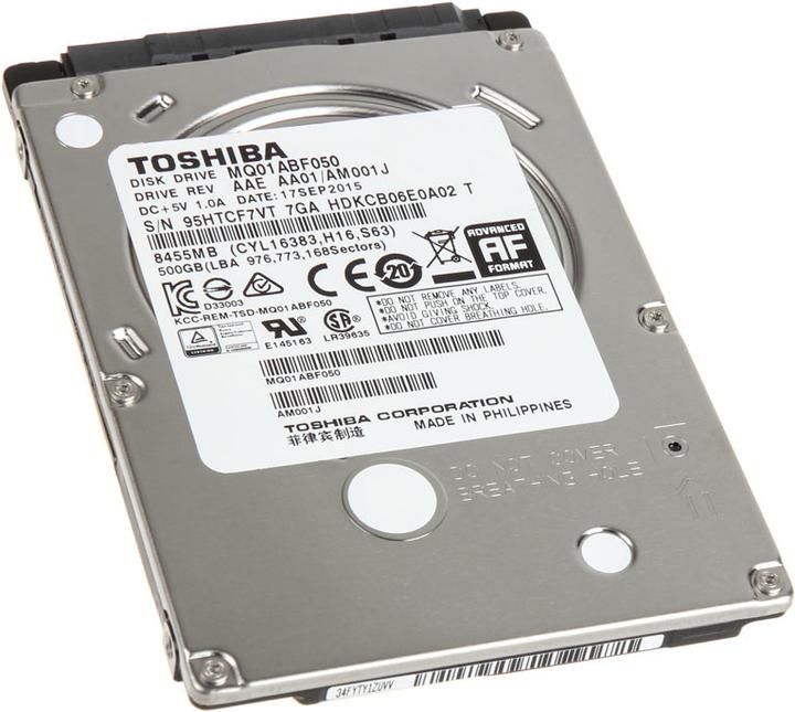 Image du produit Toshiba Mq01abf050 (0.50 To, 2.5")
