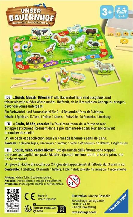 Immagine prodotto Ravensburger La nostra fattoria (Tedesco, Francese, Italiano)