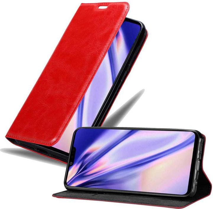 Actual product image Cadorabo Book Invisible Magnet Cover (G8 ThinQ)