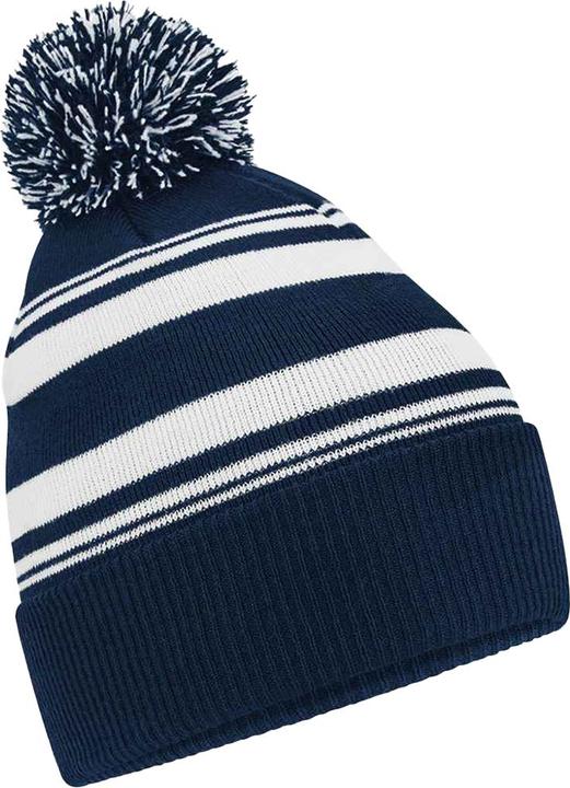 Produktbild Beechfield Erwachsene Fan Striped Beanie