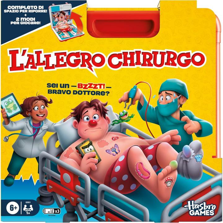 Immagine prodotto Hasbro Gaming Doktor Bibber elektronisches Brettspiel in einer Tragebox