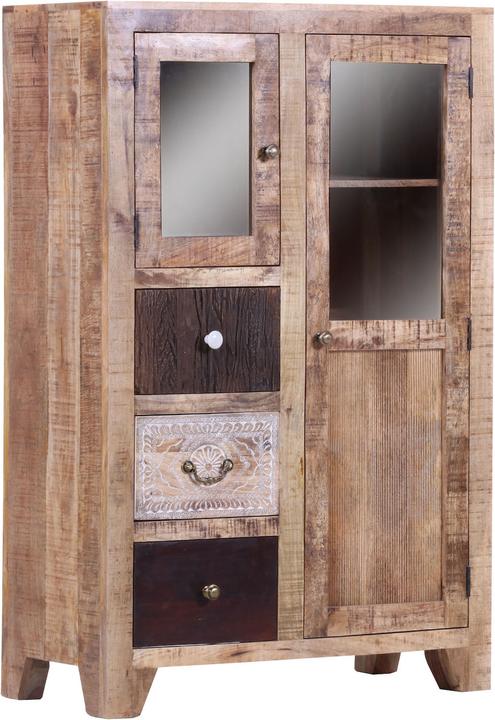 Produktbild zz_ArchivedByPCD_Mutoni Vintage Highboard mit Glas Vintage Multiple Ornament