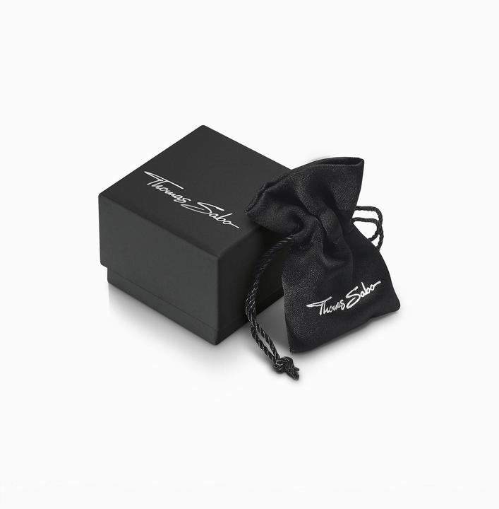 Immagine prodotto Thomas Sabo Orecchini a perno Classic Pavé Black (Argento)