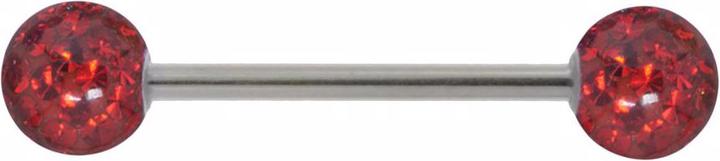 Image du produit Bijouteria Piercing langue (Cristallin, Résine époxy, Acier chirurgical 316L)