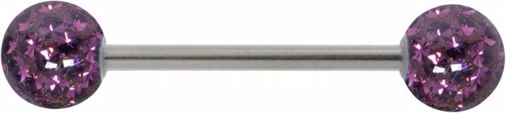 Produktbild Bijouteria Zungenpiercing (Kristall, Epoxiharz, Chirurgenstahl 316L)