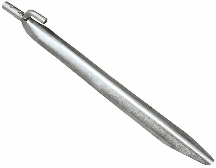 Actual product image High Peak Steel peg Steel V peg with hook 180 x 22 mm