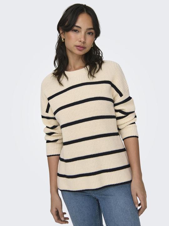 Actual product image Only Striped knit jumper (L)