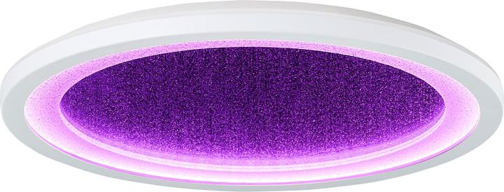 Produktbild Brilliant LED-Deckenlampe, Glitzereffekt, RGB, dimmbar, 2200lm, 3000-6500K, weiss (2200 lm)