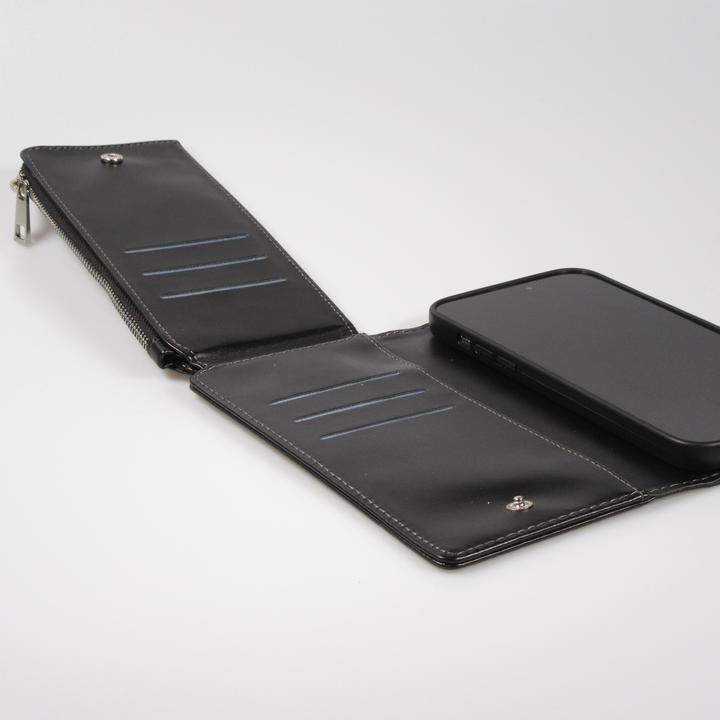 Produktbild PhoneLook Hülle Brieftaschen-Hülle luxuriös und raffiniert mit Magnet Verschluss & Münz- und Kartenfach (Apple iPhone 15 Pro)