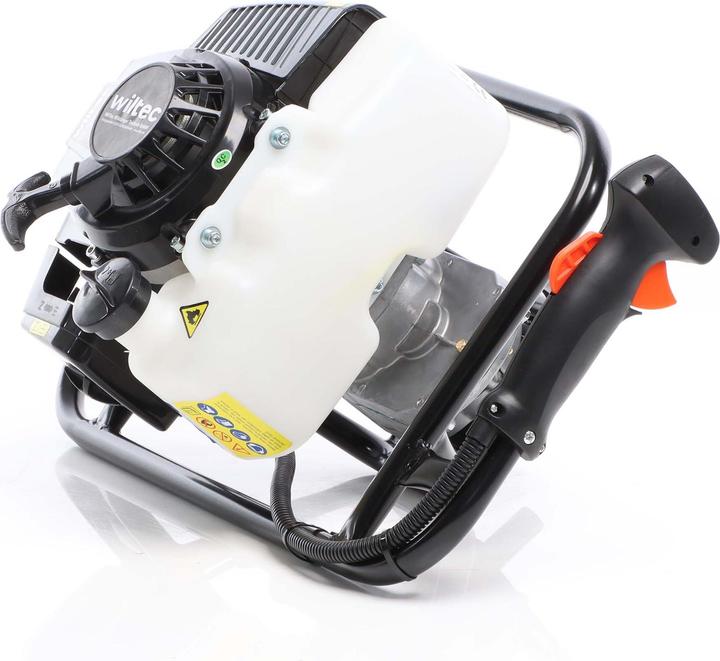 Image du produit Wiltec Tarière thermique Essence 3 CV 2,2kW 63cc Outil pour Perçage de sol et Matériaux Foreuse à moteur
