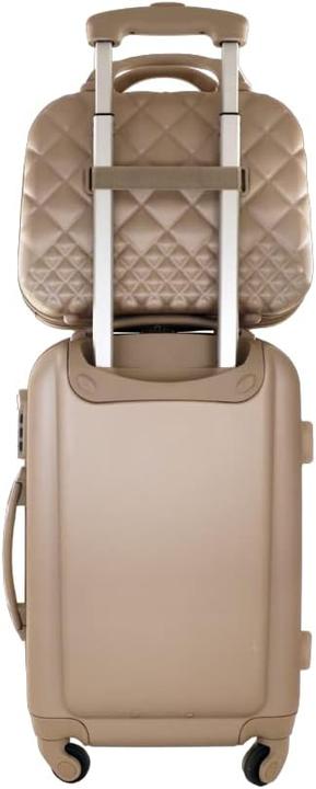 Immagine prodotto Camomilla Set di valigie, 40L+15L, oro (40 l, Bagaglio a mano (fino a 50 litri))