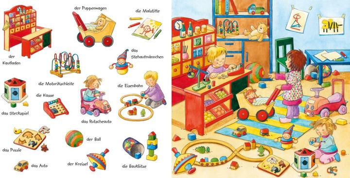 Produktbild Mein kleines buntes Bildwörterbuch: Alle meine Sachen (Deutsch, Ulla Bartl, 2023)
