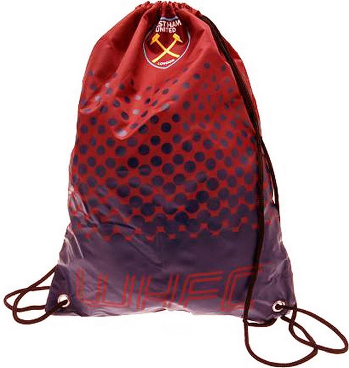 Produktbild West Ham United FC West Ham FC Fade Turnbeutel mit Club Wappen