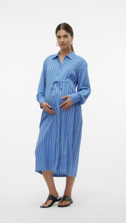 Image du produit Mamalicious MLIMAN Umstandskleid Hemdblusenkleid (L)