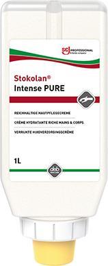 Produktbild Deb Stoko Stokolan® Intense PURE Hautpflegecreme intensiv 1.000 ml Softflasche sehr trocke (Flüssigseife, 1 ml)