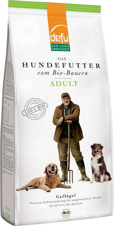 Actual product image Defu Organic Premium Dry Food Adult Poultry (Adult, 1 pcs., 3000 g)