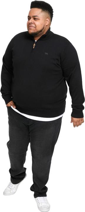 Immagine prodotto DUKE Giuseppe 1 D555 Felpa Kingsize Cerniera ad un quarto Uomo (5XL)
