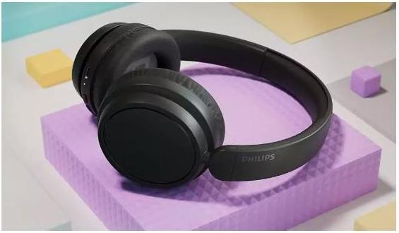 Actual product image Philips WIRELESS HEADPHONES TAH5209BK/00 (65 h, Wireless)