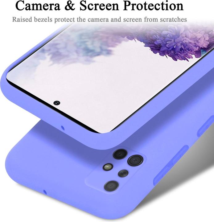 Immagine prodotto Cadorabo Copertura della cassa del silicone liquido TPU (Samsung Galaxy A71)