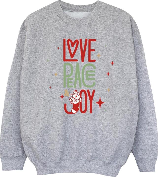 Image du produit Disney - Sweat THE ARISTOCATS MARIE LOVE PEACE JOY - Fille (152, 158)