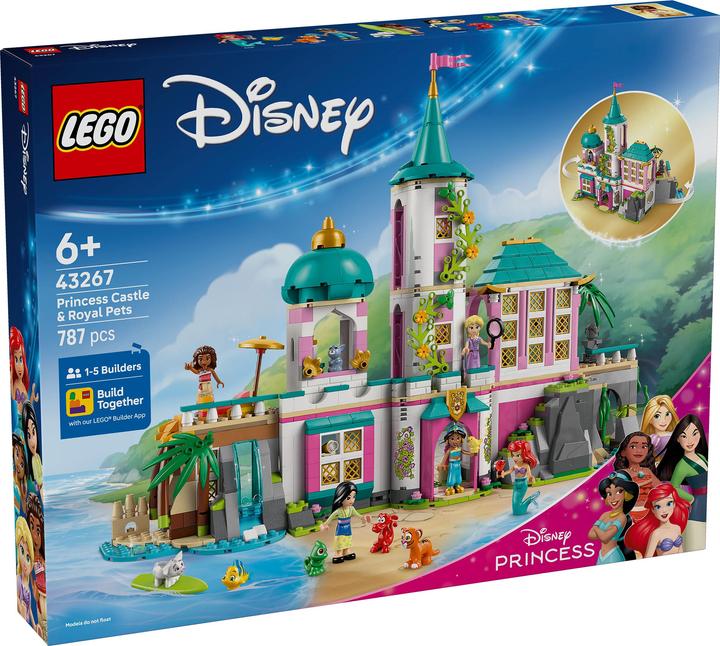 Immagine prodotto LEGO Prinzessinnenschloss mit Haustieren (43267, LEGO Disney)