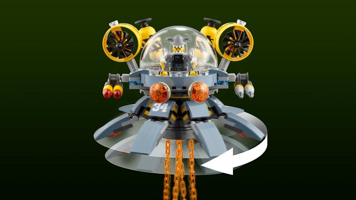 Produktbild LEGO The Ninjago Movie Turbo - Qualle (70610, LEGO Ninjago)