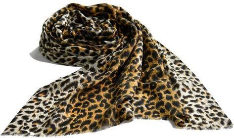 Blue Chilli Schal mit Leopardenmuster